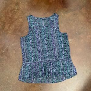 American Eagle Pleated Tank